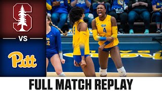 Stanford vs Pitt Full Match Replay  2024 ACC Volleyball [upl. by Dorrehs693]