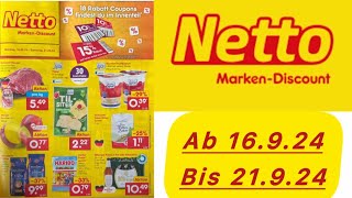 NETTO Prospekt Werbung AngeboteAktionen Gültig von 16924 bis 21924​⁠Werbungde [upl. by Aniarrol]