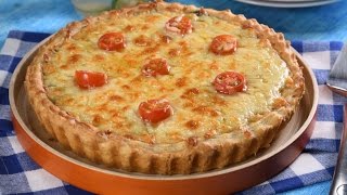 Quiche de Atún con Queso al Horno [upl. by Streeto]