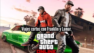 Viajes Cortos con Franklin y Lamar quotGTA V Online The Contract Xbox Onequot [upl. by Nurat]