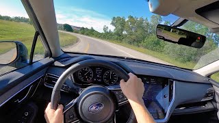 2020 Subaru Outback Onyx Edition XT  POV Driving Impressions [upl. by Ostler]