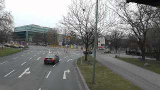 Berlin DoppeldeckerBusfahrt vom KaDeWe zum Anhalter Bahnhof Potsdamer Platz Bus ride from KDW [upl. by Roberts]