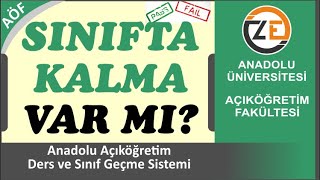 AÖF Sınıfta Kalırmıyım  Açıköğretim Ders Geçme Sistemi Nasıl  Tek Ders 3 Ders Bütünleme Var mı [upl. by Etiam]