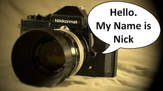 Introduction to the Nikon Nikkormat FT2 Video 1 of 2 [upl. by Masuh197]