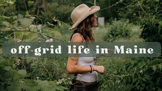 Living OffGrid in Maine [upl. by Acimaj]