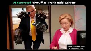 AI Hilariously Reimagines The Office with US Presidents [upl. by Esydnac]