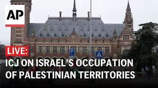 ICJ Day 4 LIVE Top UN court hearing on Israel’s occupation of Palestinian territories [upl. by Aihsar997]