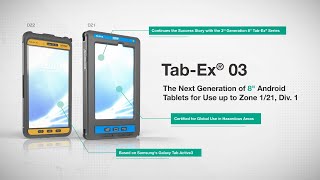 TabEx® 03—the Next Generation of 8quot Android Tablets [upl. by Edin285]