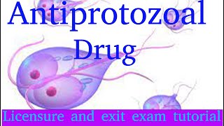 Antiprotozoal drug  pharmacology  Exit Exam [upl. by Fry]