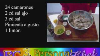 Receta Camarones en Salsa Criolla con Chef Milani [upl. by Ellehcear]