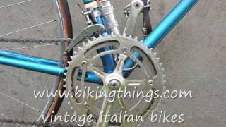 bikingthingscom legnano classic bike steel campywmv [upl. by Trevar521]