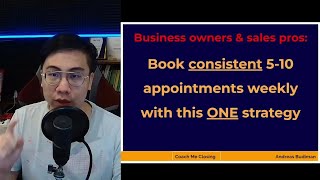 Book Consistent 510 Appointments With This One Strategy [upl. by Anotyad]