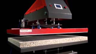 SECABO TP10 PNEUMATIC XL HEAT PRESS  HEXIS UK LTD [upl. by Feeley]