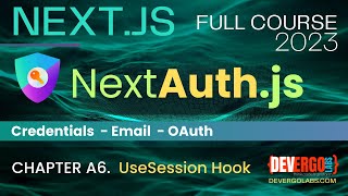 NextAuth in Nextjs App Router  CH A6  UseSession Hook is a Powerfull Tool to Protect Content [upl. by Annoya]