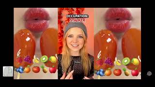 Jessica Kaylee ASMR eating🌺♥️ jessica Kaylee dangbeeating [upl. by Wichern]