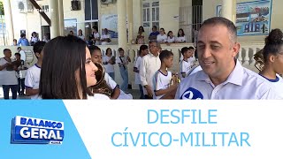 Escolas vão participar do desfile cívicomilitar na avenida Barão de Maruim em Aracaju BGM [upl. by Ettenaej]