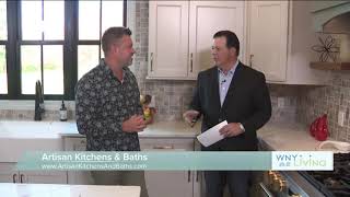 Artisan Kitchens amp Baths remodel featured on WNY Living 11112023 [upl. by Nale]