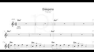 Diáspora  Tribalistas  Partitura [upl. by Meid]