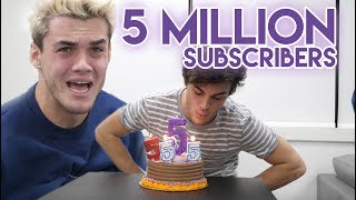 5 MILLION SUBSCRIBERS [upl. by Airenahs200]