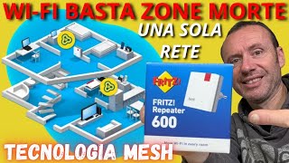 Con 34€ WIFI CAPILLARE In Tutta La CASA Con FRITZ REPEATER 600 E TECNOLOGIA MESH Di AVM Recensione [upl. by Ewan]