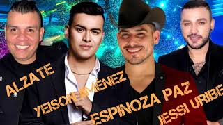 Espinoza Paz Álzate Jessi Uribe Yeison Jiménez solo éxitos 2023 lo mejor en ranchera y popular [upl. by Thetis]