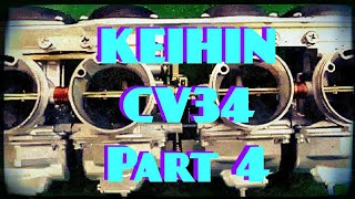 Kawasaki KZ750 E1 Rebuild 10 The Carbs part 4 [upl. by Abran]