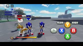 Nexus Framework Sonic Unleashed Roblox Racing with the Owner [upl. by Rehsa]