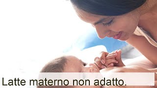 Il bambino rifiuta il latte materno consigli per le mamme [upl. by Blen]