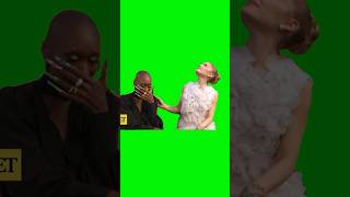 Cynthia Erivo Interview Cry  Green Screen wicked wickedmovie arianagrande cynthiaerivo crying [upl. by Calida964]