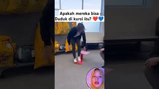 PILIH KURSI BIRU ATAU MERAH feedshorts dubbinglucu funny [upl. by Innad]