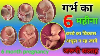 6th Month of Pregnancy  6 month pregnancy baby weight  प्रेग्नेंसी का छठा महीनाकैसा होता है [upl. by Wardlaw]