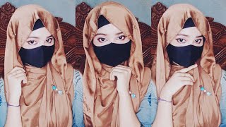 Easy hijab tutorial  hijab style by misty  hijab tutorial 10 hijabtutorial hijab [upl. by Airoled]