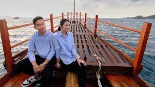 ROMANTIS‼️GIBRAN SELVI AKHIR TAHUN MENIKMATI KEINDAHAN LABUAN BAJO NAIK PHINISI‼️SAMBIL PHOTO BERDUA [upl. by Hudnut]