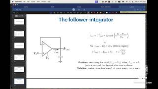 Introduction to Neuromorphic Engineering Subthreshold FET characteristic [upl. by Noorah752]