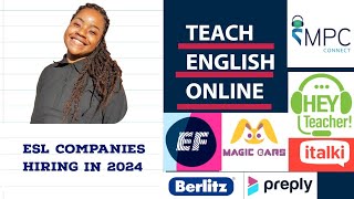 Get started with online ESL teaching [upl. by Metsky]