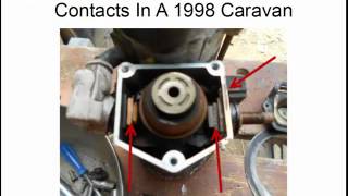 1998 Dodge Caravan Starter Soleniod Cleaning DIY [upl. by Noyr]