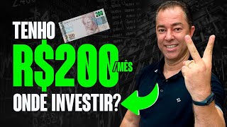 Onde INVESTIR R200 com ALTA rentabilidade [upl. by Enelegna]