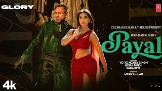 PAYAL SONG Full Video YoYoHoneySingh  PARADOX  GLORY  BHUSHAN KUMAR [upl. by Weiser755]