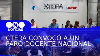 CTERA convocó a un PARO DOCENTE NACIONAL y PELIGRA el inicio de CLASES  Telefe Noticias [upl. by Oemor863]