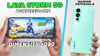 LAVA STORM 5G BGMI Test with FPS Meter🔥Heating Gyro amp Battery Drain🔋 [upl. by Allemahs]