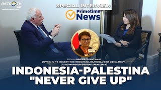 PERSAHABATAN INDONESIA DAN PALESTINA BERKOMITMEN SATU SAMA LAIN  Primetime News [upl. by Ebeohp]