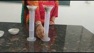 soil water holding capacityXII Biology practical [upl. by Trepur194]