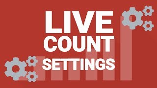 How to adjust your Social Blade Live Subscriber Counter Settings [upl. by Ddarb]