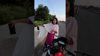 IGNORE PRANK WITH MY GIRLFRIEND cutegirl viral trending ytshorts couple breakup motovlog [upl. by Saint36]