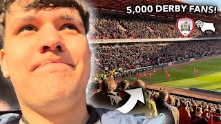 BARNSLEY 21 DERBY COUNTY vlog  BARNSLEY BEAT DERBY amp 5000 AWAYFANS [upl. by Runck]