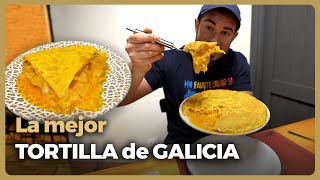 Probando la MEJOR TORTILLA de BETANZOS  Ruta Gastronómica GALICIA 7 A CORUÑA [upl. by Kenti]