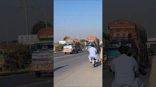 Trucks in Lane Hino Trucks automobile saniaexpress tamilmusic [upl. by Ordnagela]