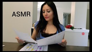 ASMR Organizing  sorting papers and magazine page turning lots of paper sounds [upl. by Travus366]