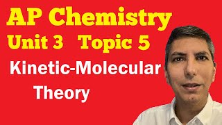 KineticMolecular Theory amp Grahams Law  AP Chem Unit 3 Topic 5 [upl. by Fennelly940]