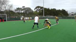 Kookaburras short corner practice mens field hockey [upl. by Eerehs216]